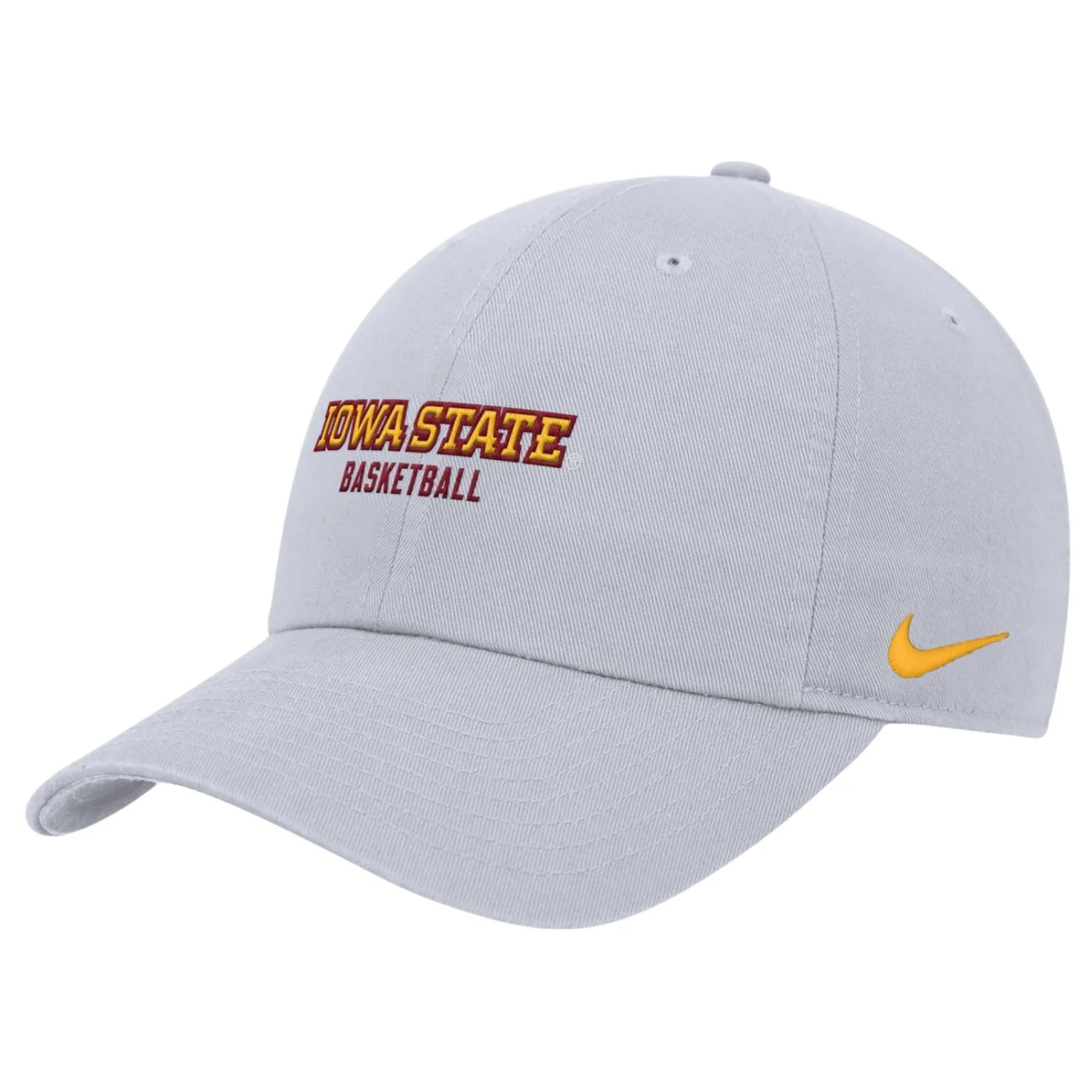 Iowa State Basketball Nike White Club Cap