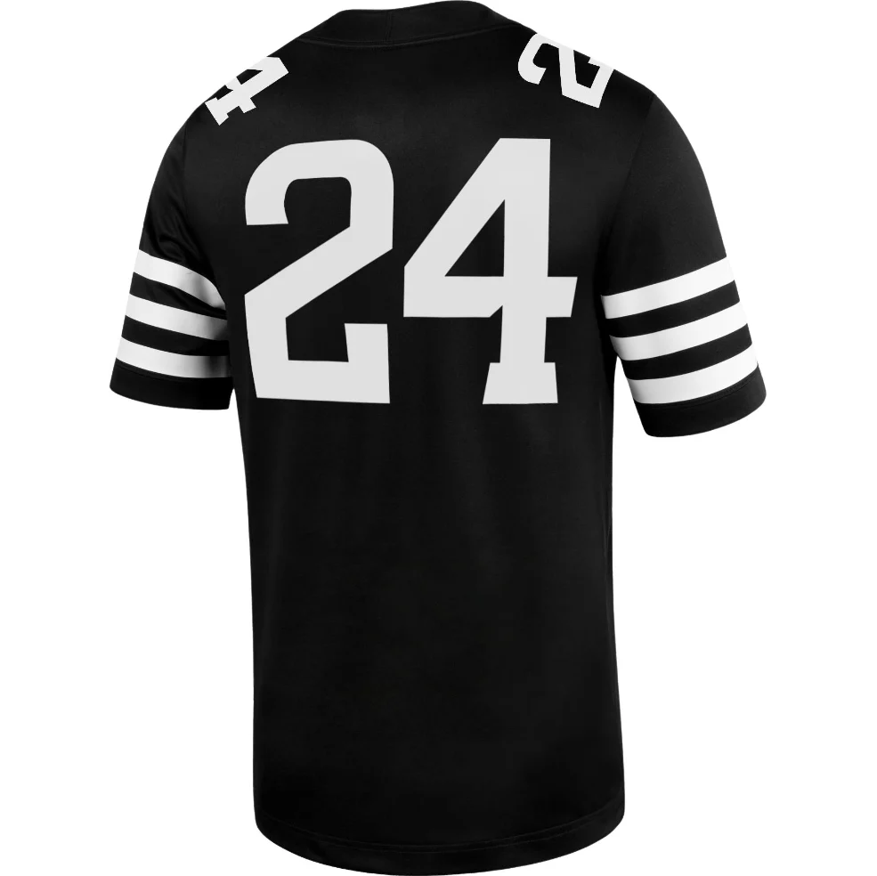Iowa State Cyclones Adult Black Nike #25 Replica Football Jersey - Image 2