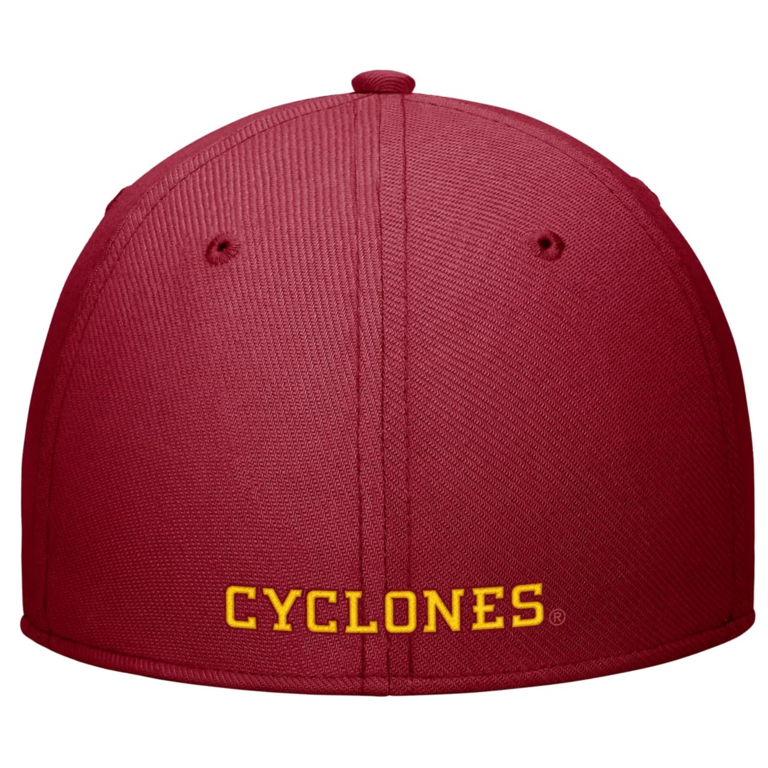 Iowa State Cyclones Nike Rise Swooshflex Fitted Hat - Image 2