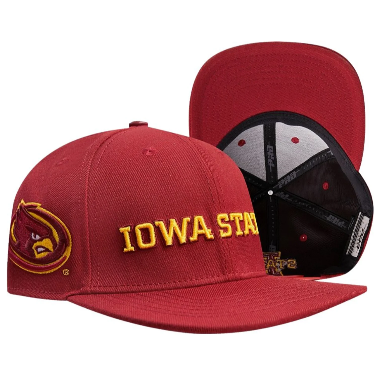 Iowa State Cyclones Red Embroidered Snapback Hat - Image 3