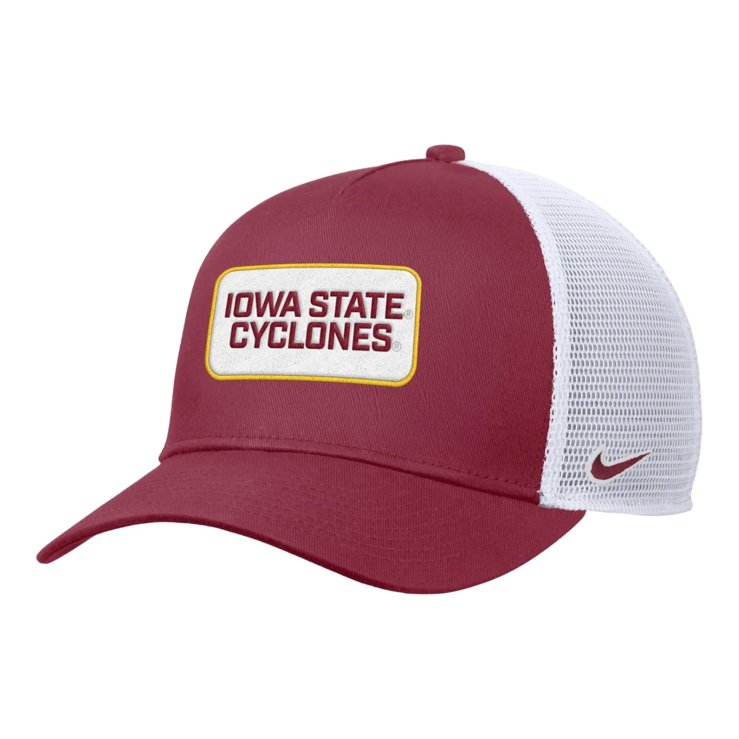 Iowa State Kids Hat Red/White Nike Meshback