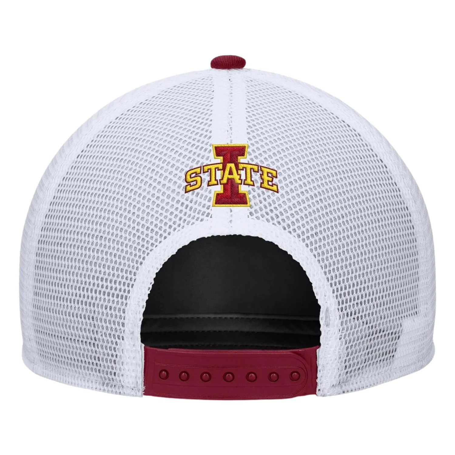 Iowa State Kids Hat Red/White Nike Meshback - Image 2