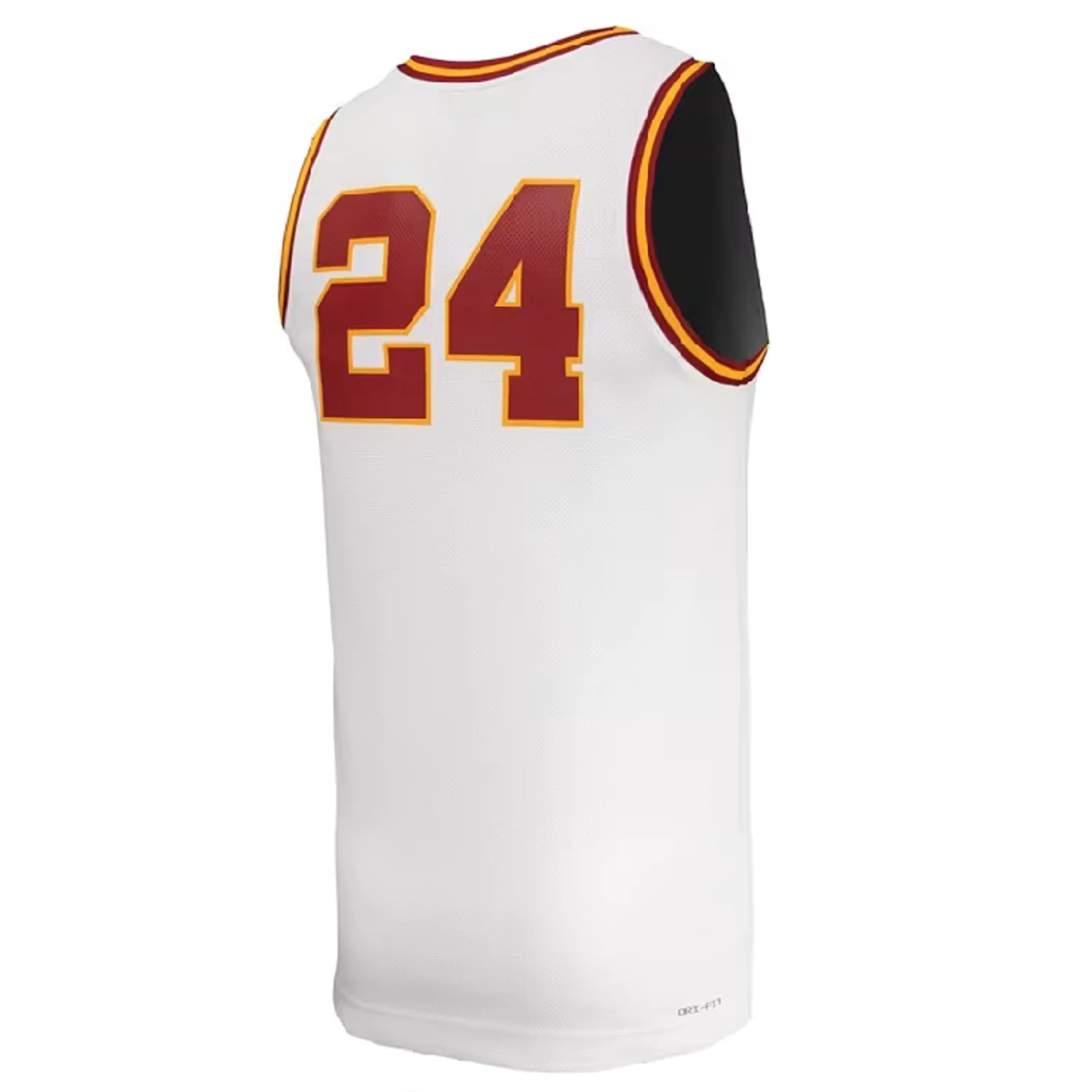 Iowa State Cyclones Basketball Jersey White Nike Replica #24 - Image 2